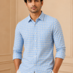Full Sleeve Oxford Checked Shirt