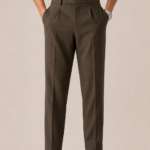 Milano Knit Dobby Tech Flexi Waist Ankle Fit Formal Pant