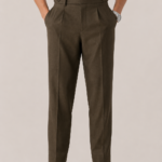 Milano Knit Dobby Tech Flexi Waist Ankle Fit Formal Pant