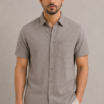 60 Lea Linen Half Sleeves Shirt