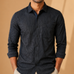 Oxford Striped Full-Sleeve Shirt