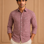 Oxford Checked Full-Sleeve Shirt