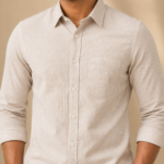 Oxford Striped Full-Sleeve Shirt