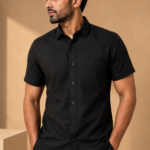 60 Lea Linen Half Sleeve Shirt