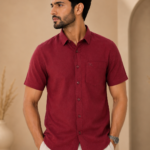 60 Lea Linen Half Sleeve Shirt