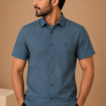 60 Lea Linen Half Sleeve Shirt