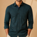 Oxford Striped Full-Sleeve Shirt