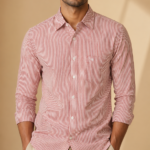 Oxford Striped Full-Sleeve Shirt
